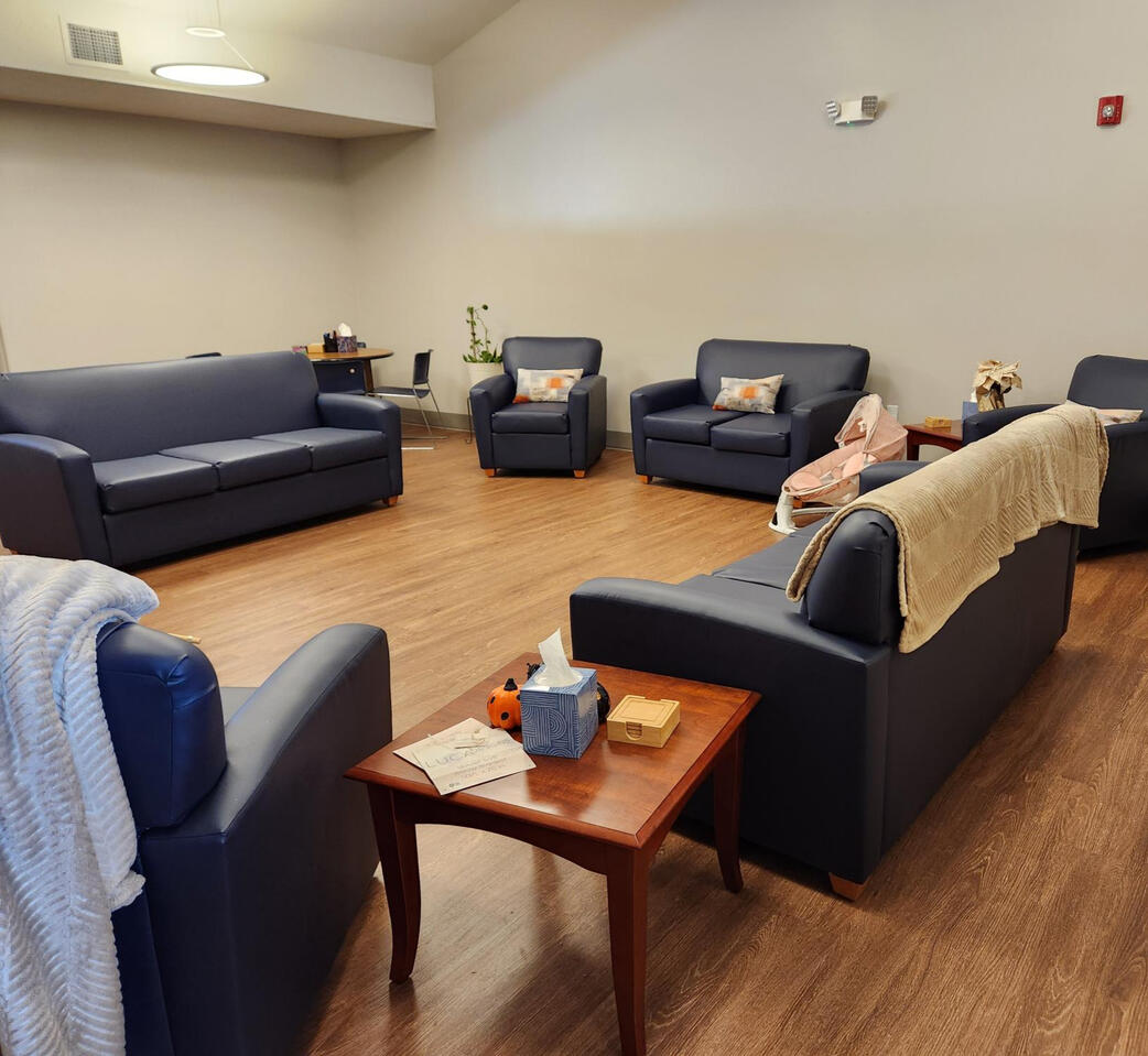 Interior of home for women in addiction treatment services