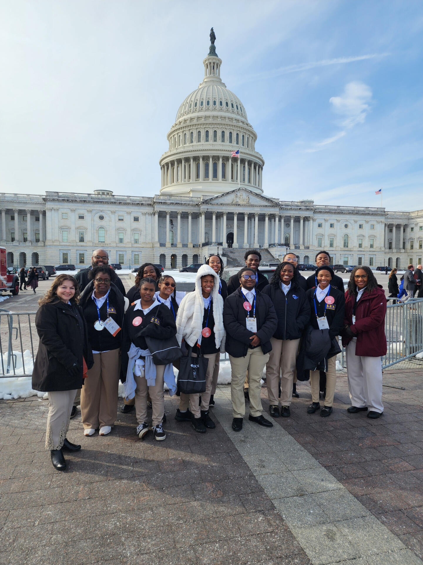 Local youth at National Conference